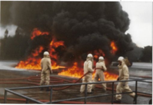 Brand oefening