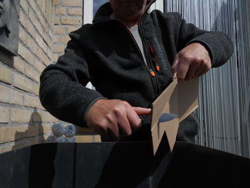karton snijden