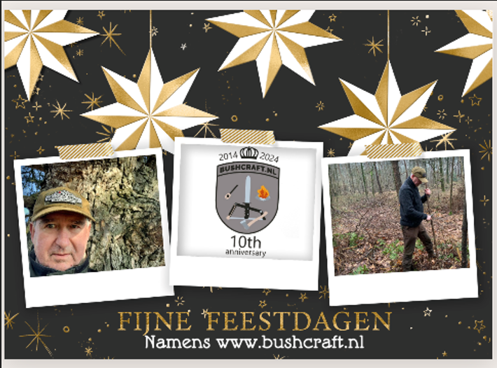 Fijne feestdagen namens Bushcraft.nl
